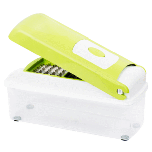 Homynest 12-in-1 Multipurpose Vegetable and Fruit Chopper Cutter Grater Peeler Chipser, Slicer Dicer for Kitchen, Unbreakable Food Grade Body, Easy Push to Clean Button, Easy to Use