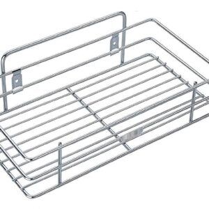 Homynest 2 Pcs Mall Stainless Steel Multipurpose Storage Rack/Shelf