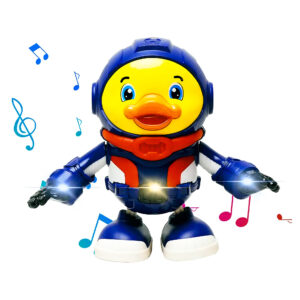 Homynest Toyz Musical Dancing Space Duck Toys for Kids with Light & Sound | Toys for Babies Boys Girls (Pack of 1)