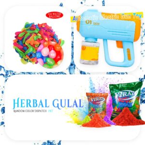 Homynest Toys Gun 1Pcs Automatic Electric Gun 1Pcs Mineral Water Bottle Tank with Rechargeable Battery