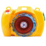 Homynest 1 Pcs Bubble making camera 1 Bubble making Liquid Bottle, 1 Removable Strap for Kids, Girl, Aduls