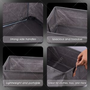 Homynest Big Cloth Storage bag Foldable Storage Box Drawer Bin Baby Cloth Panties Belts Socks Ties Scarf Hair Accessories Multicolor