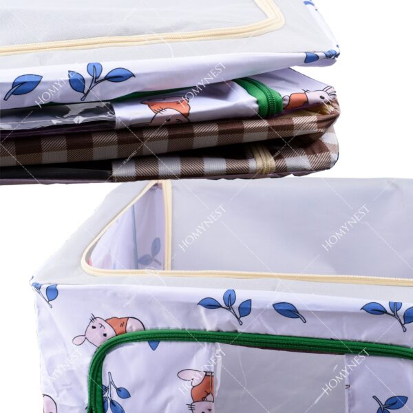 Homynest Big Cloth Storage bag Foldable Storage Box Drawer Bin Baby Cloth Socks Belts Ties Scarf Hair Panties Accessories Multicolor