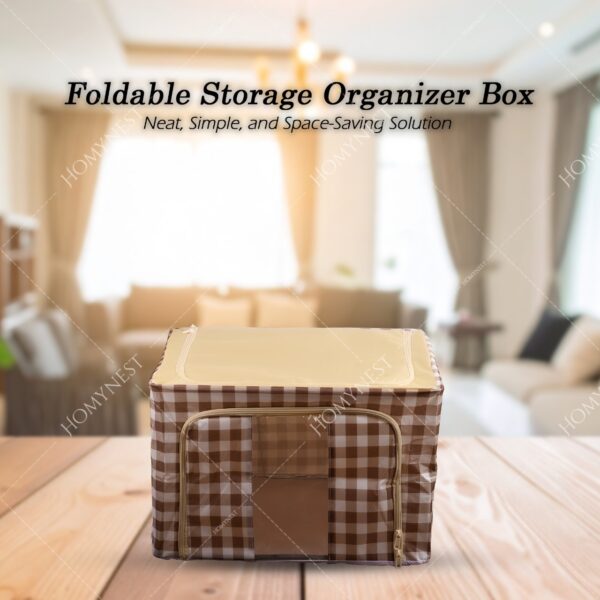 Homynest Big Cloth Storage bag Foldable Storage Box Drawer Bin Baby Cloth Socks Belts Ties Scarf Hair Panties Accessories Multicolor
