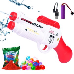 Homynest Automatic Holi Super Squirt Gun Toy Water 1Pcs Summer Shooter Pichkari Red