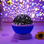 Homynest Star Master Galaxy Night Projector Lamp, 360 Rotating Colourful Lights, Starry Space Projection, Plastic, Multicolour