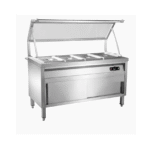 Bain Marie With Sneeze Guard