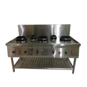Three Main Two Stock Chinese Burner Range