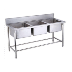 Three Sink Unit