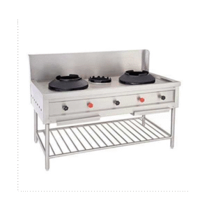 Two Main One Stock Chinese Burner Range