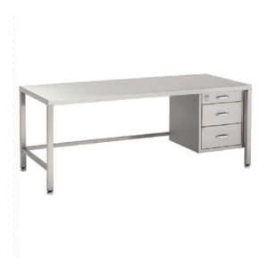 Work Table With Drawers