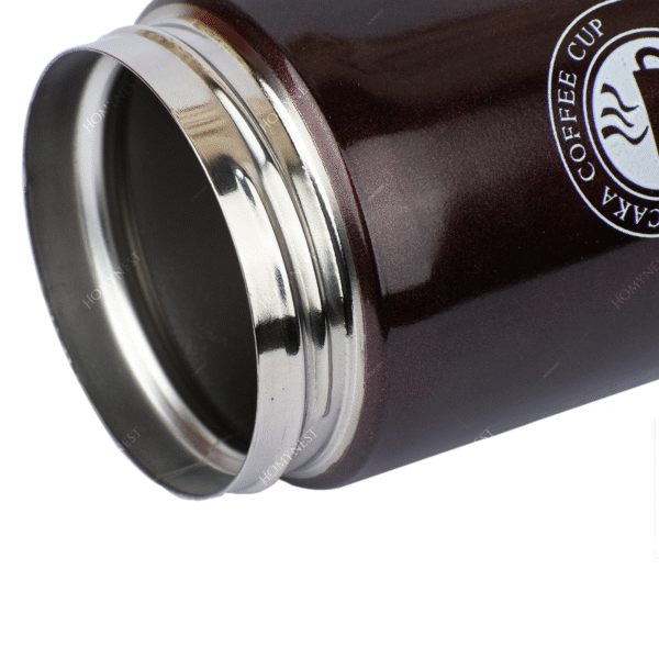 Homynest Vacuum Flask 300ml - Multicolour Insulated Coffee Mug with Lid for Office- Travel Mug - Mini Thermos Flask - Tea Coffee Tumbler - Small Coffee Sipper - Double Walled Coffee Mug - Gift