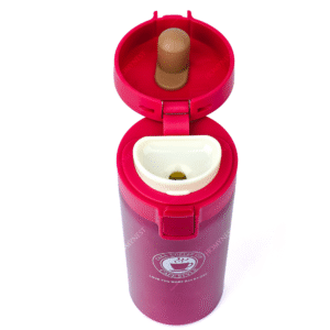 Homynest Vacuum Flask 300ml - Multicolour Insulated Coffee Mug with Lid for Office- Travel Mug - Mini Thermos Flask - Tea Coffee Tumbler - Small Coffee Sipper - Double Walled Coffee Mug - Gift